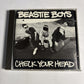 Beastie Boys – Check Your Head (CD, 1995) Europe CDP 7 98938 2