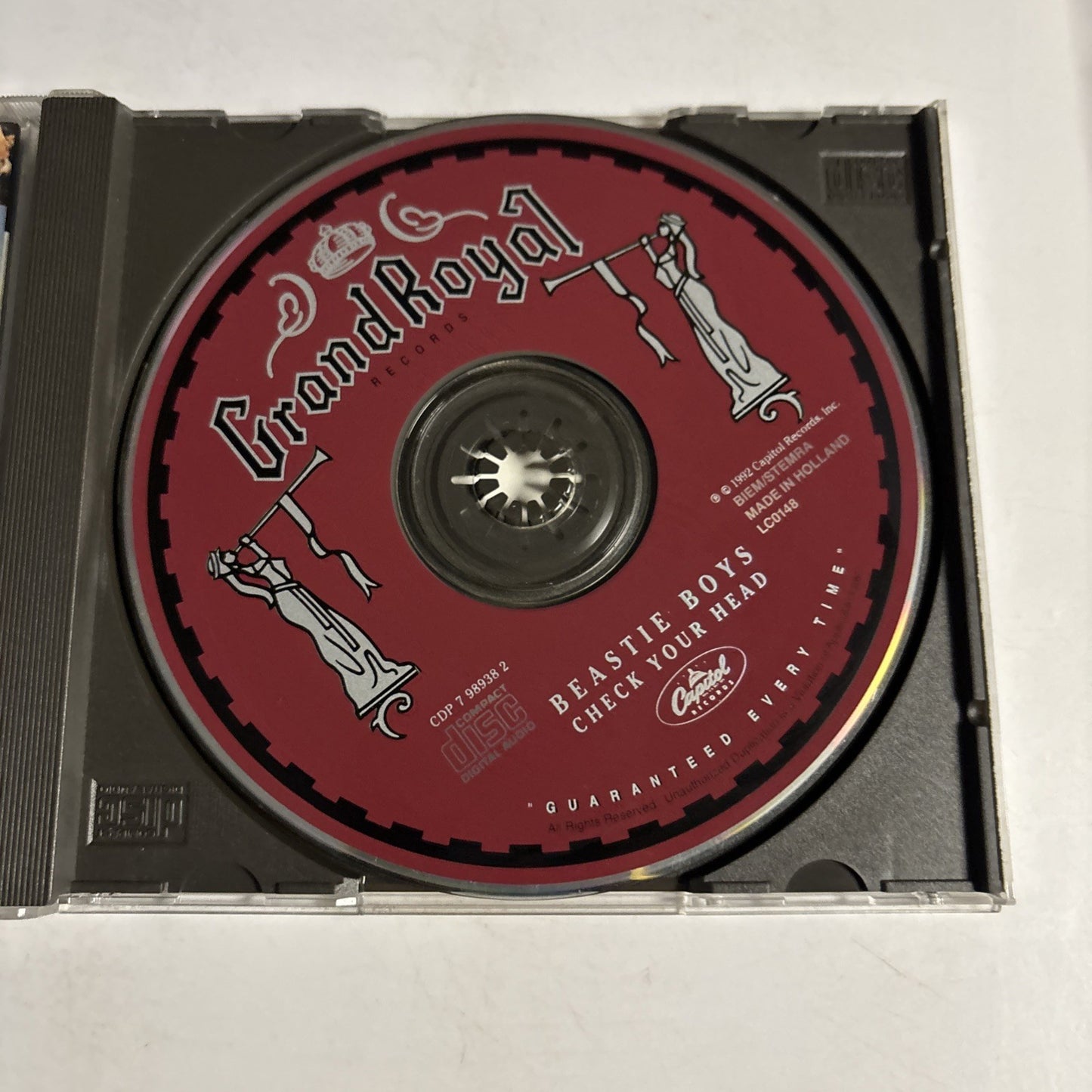 Beastie Boys – Check Your Head (CD, 1995) Europe CDP 7 98938 2