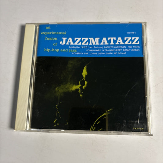 Guru – Jazzmatazz (Volume 1) (CD, 1993) Japan TOCP 7836