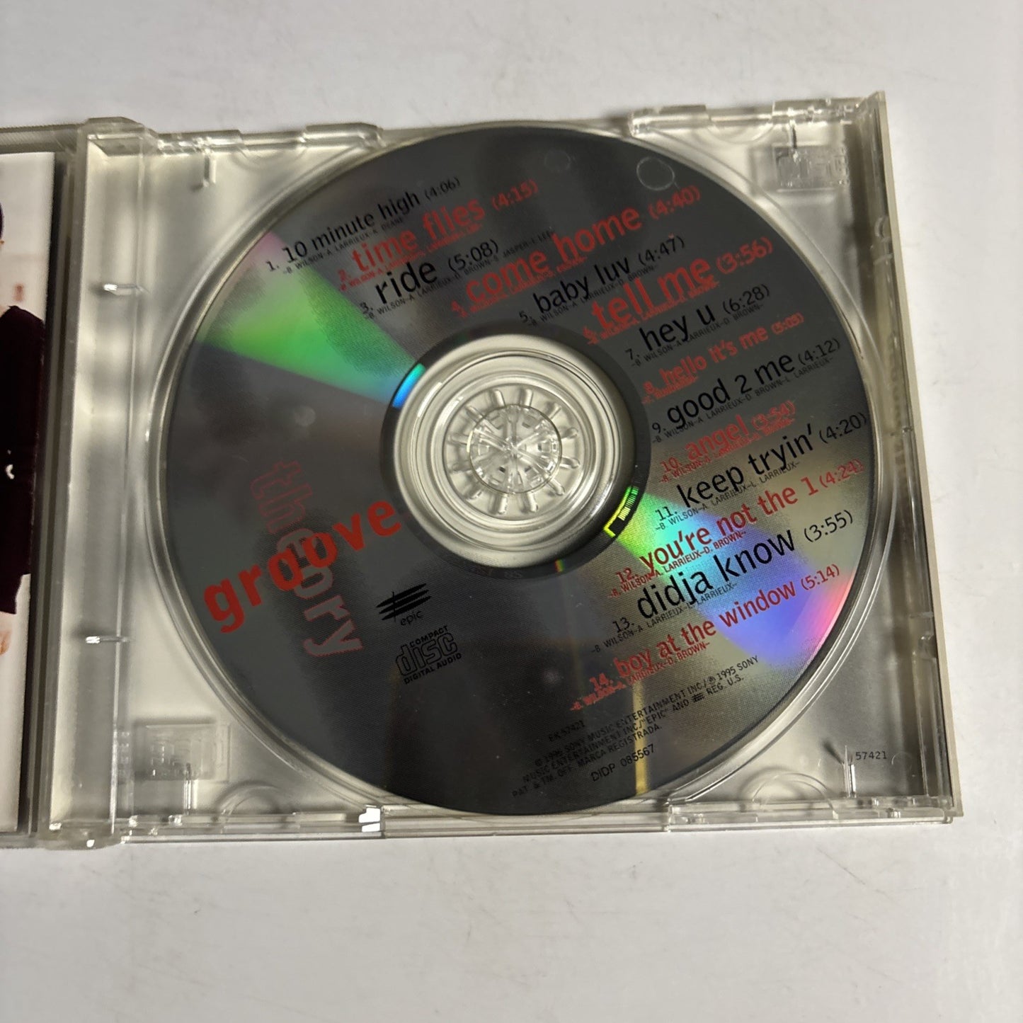 Groove Theory – Groove Theory (CD, 1995) US EK 57421