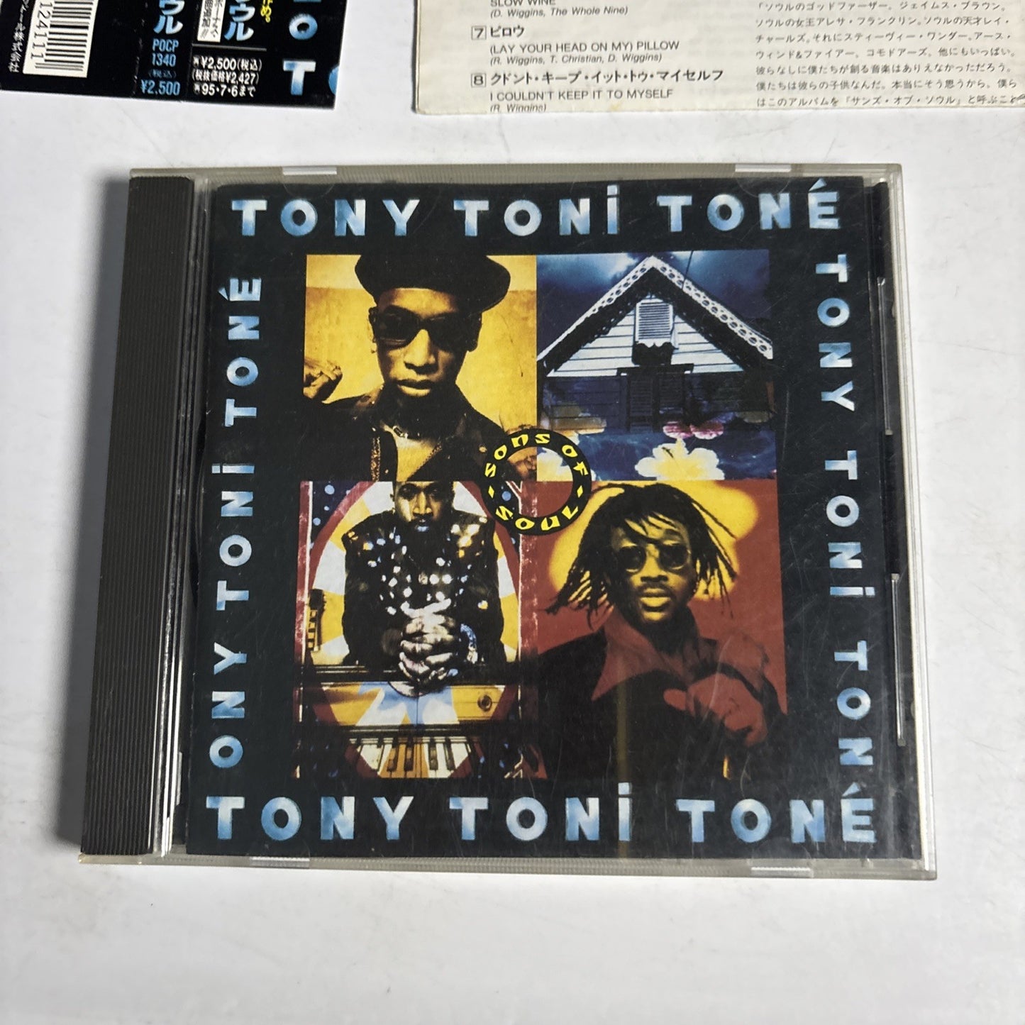 Tony! Toni! Toné! – Sons Of Soul (CD, 1993) Japan POCP-1340