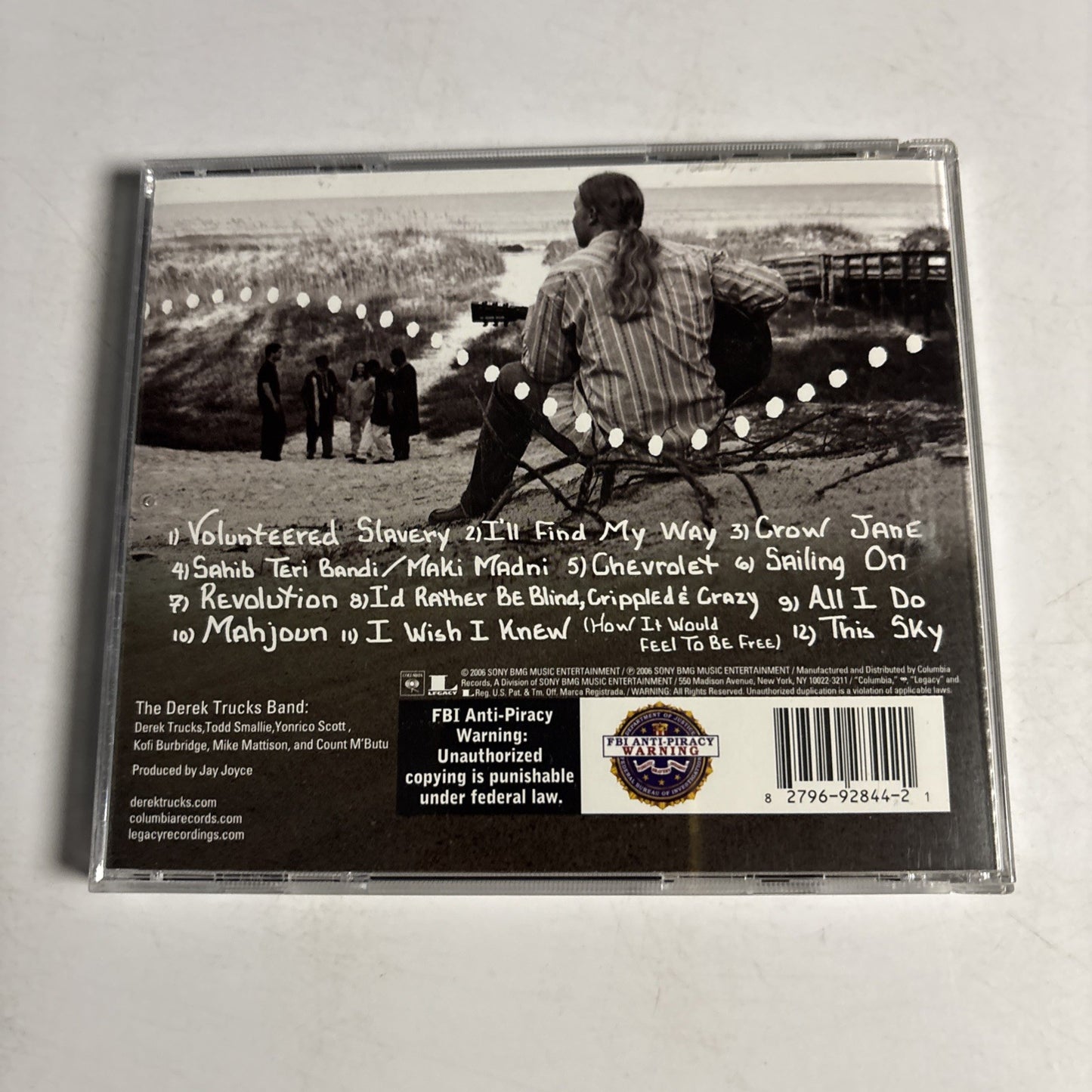 The Derek Trucks Band – Songlines (CD, 2006)  US 82796 92844 2