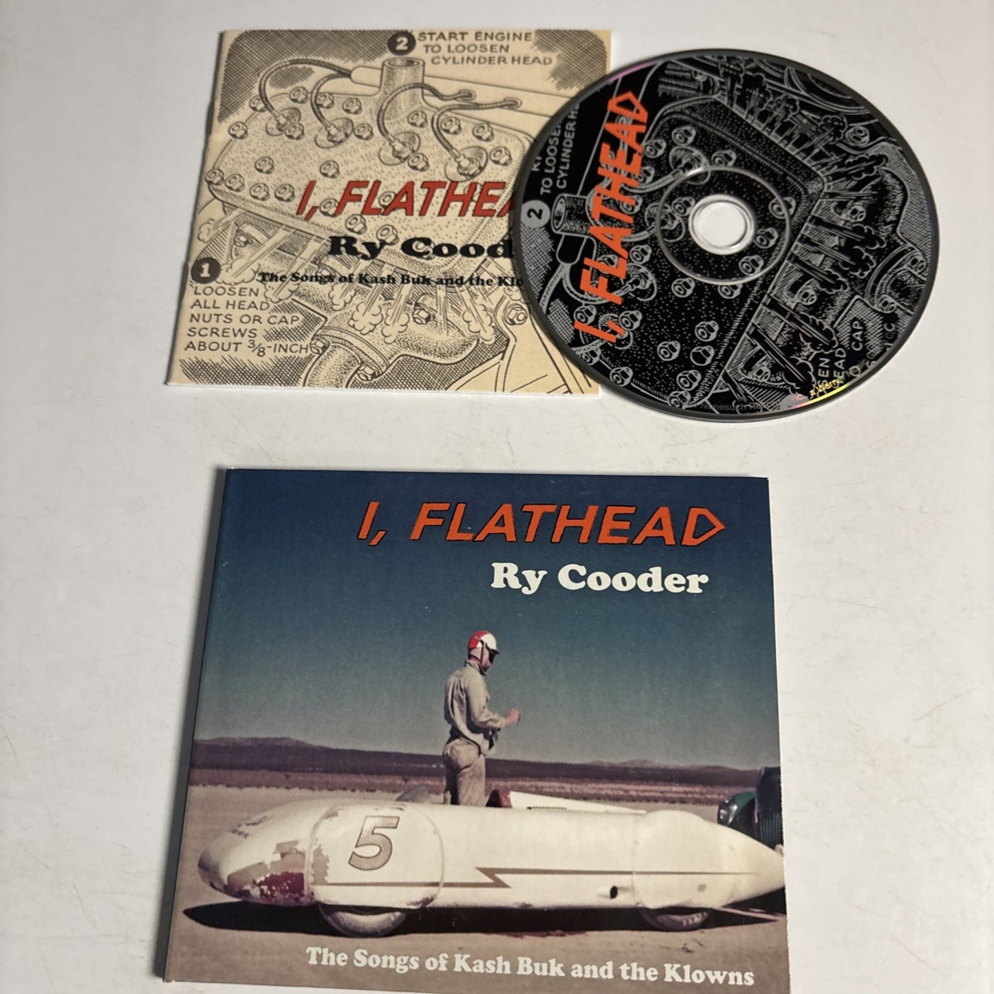 Ry Cooder – I, Flathead (The Songs Of Kash Buk And The Klowns) (CD, 2008)
