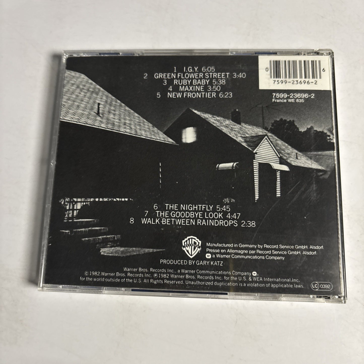 Donald Fagen – The Nightfly (CD, 2000) Europe 7599-23696-2