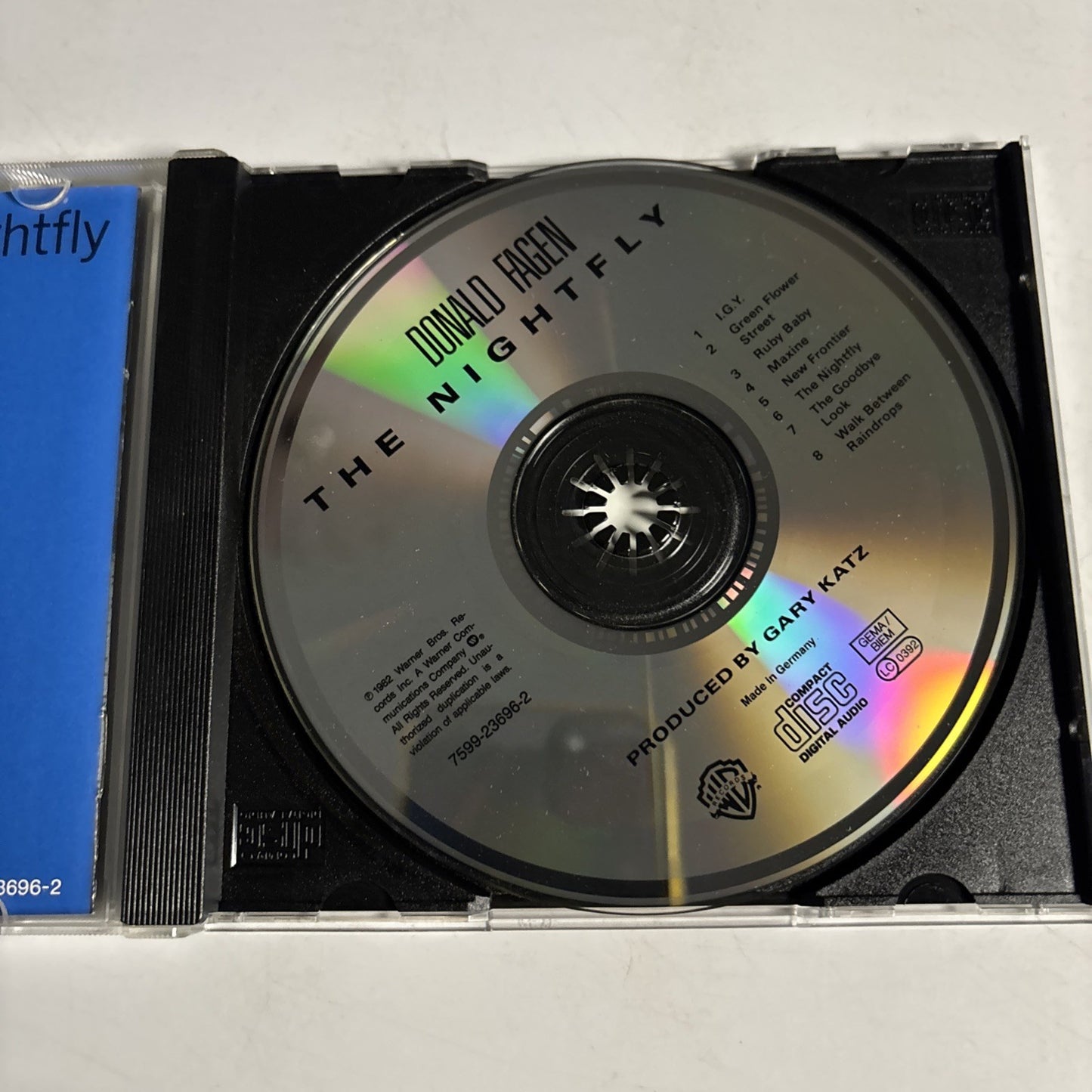 Donald Fagen – The Nightfly (CD, 2000) Europe 7599-23696-2