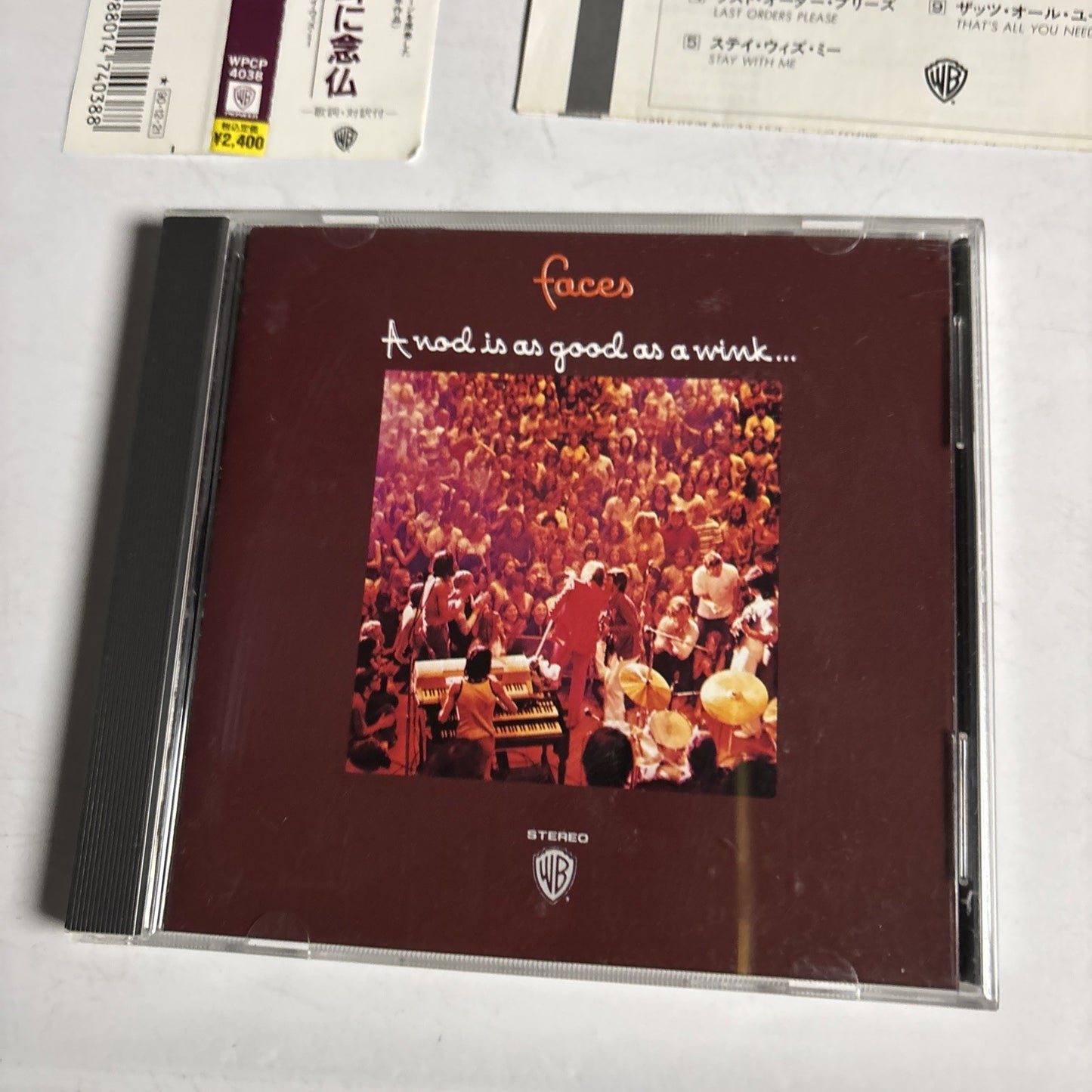 Faces – A Nod Is As Good As A Wink... To A Blind Horse (CD, 1991) Japan obi