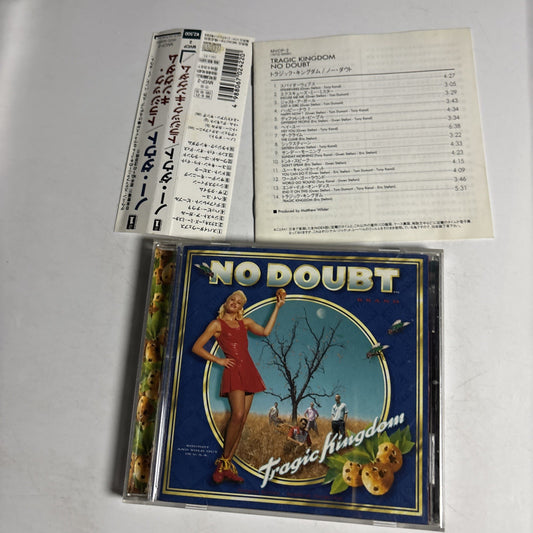 No Doubt – Tragic Kingdom (CD, 1996) Japan obi MVCP-2