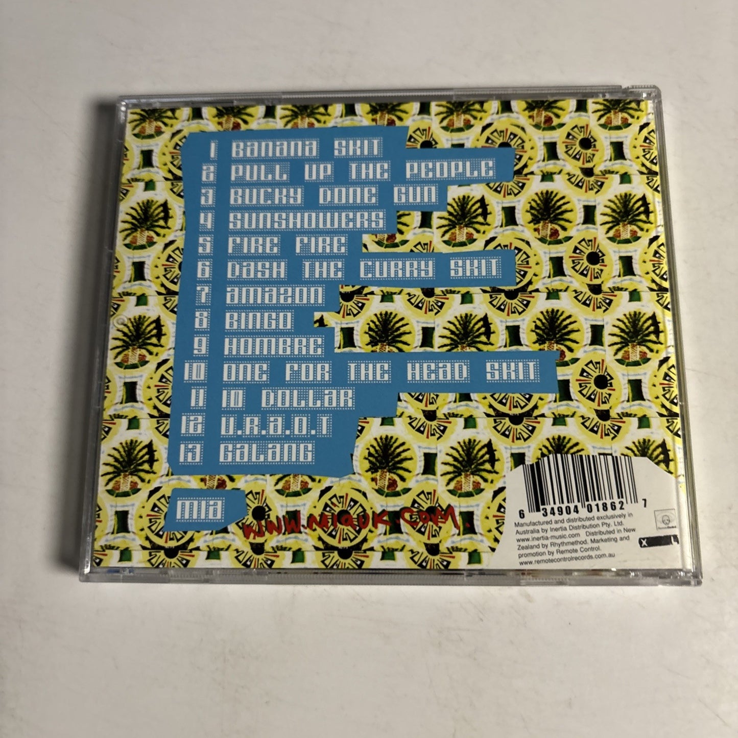 M.I.A. – Arular (CD, 2009) Australia & New Zealand XLCD 186
