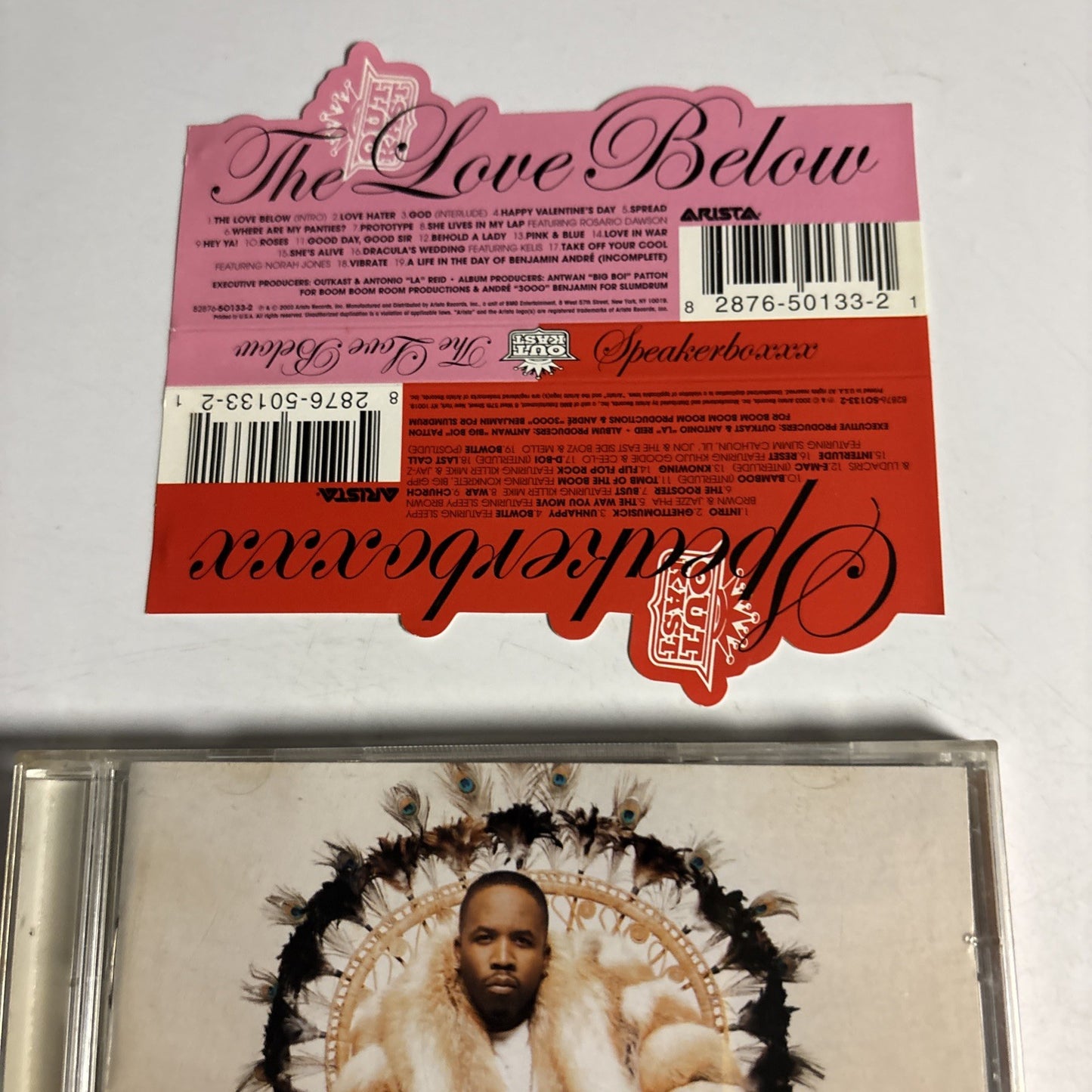 OutKast – Speakerboxxx / The Love Below (CD, 2003) US 2-Disc 82876 50133 2