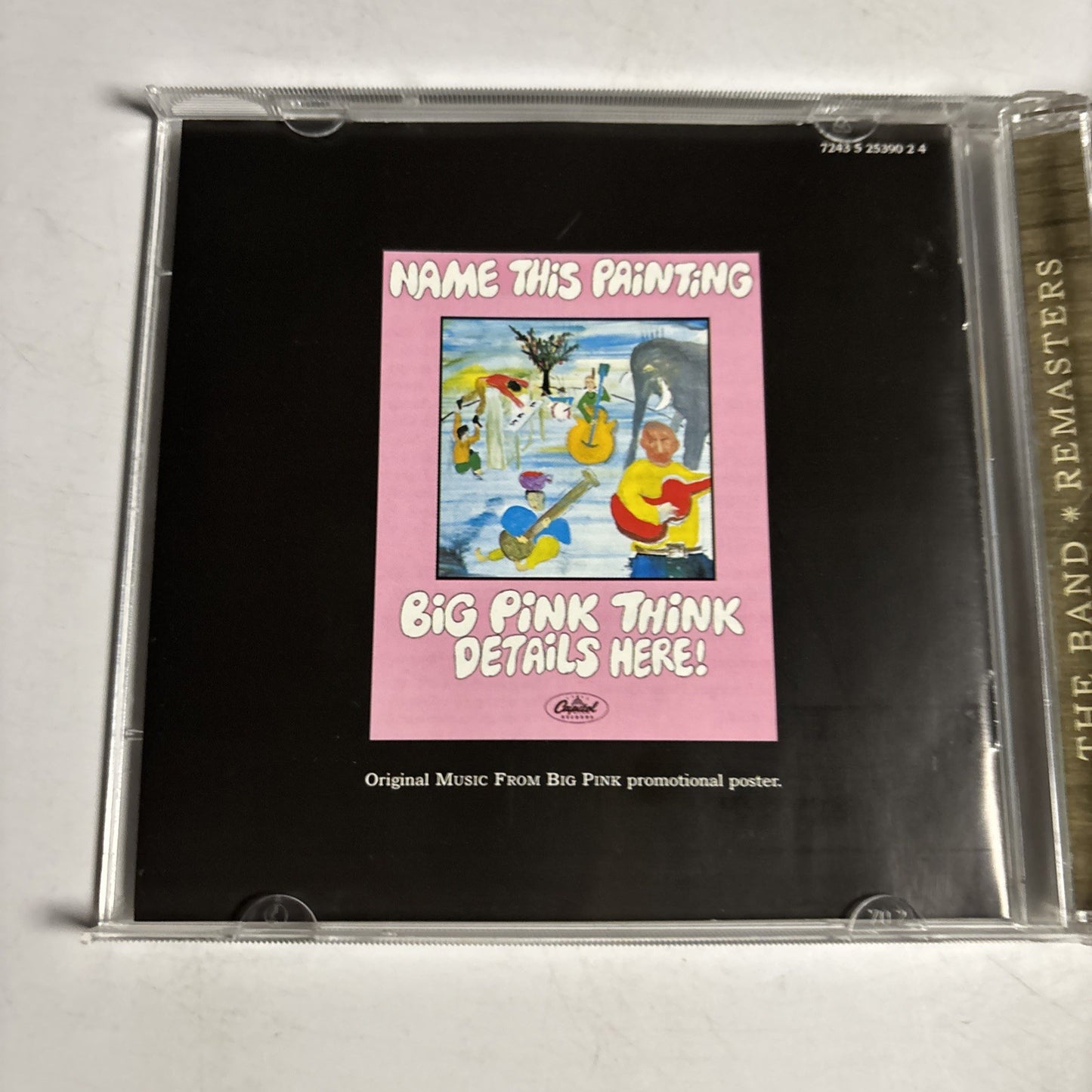 The Band – Music From Big Pink (CD, 2000) UK & Europe 7243 5 25390 2 4