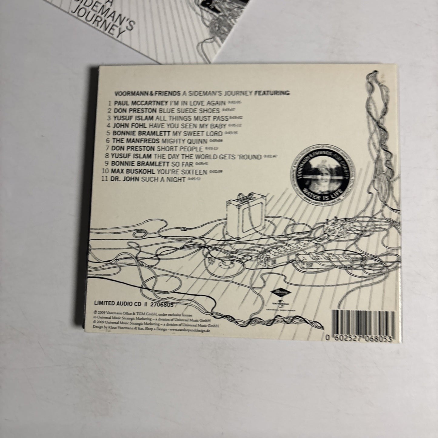 Voormann & Friends – A Sideman's Journey (CD, 2009) Europe Digipak 2706805