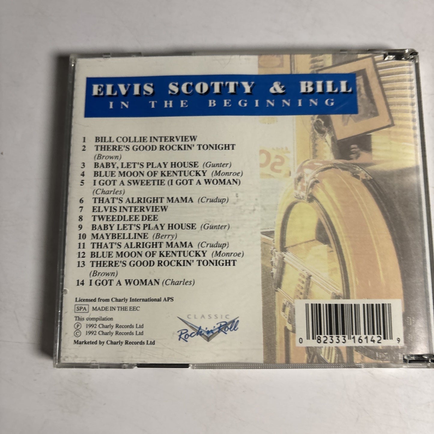 Elvis Presley, Scotty Moore, Bill Black – In The Beginning (CD, 1992) CDCD 1020