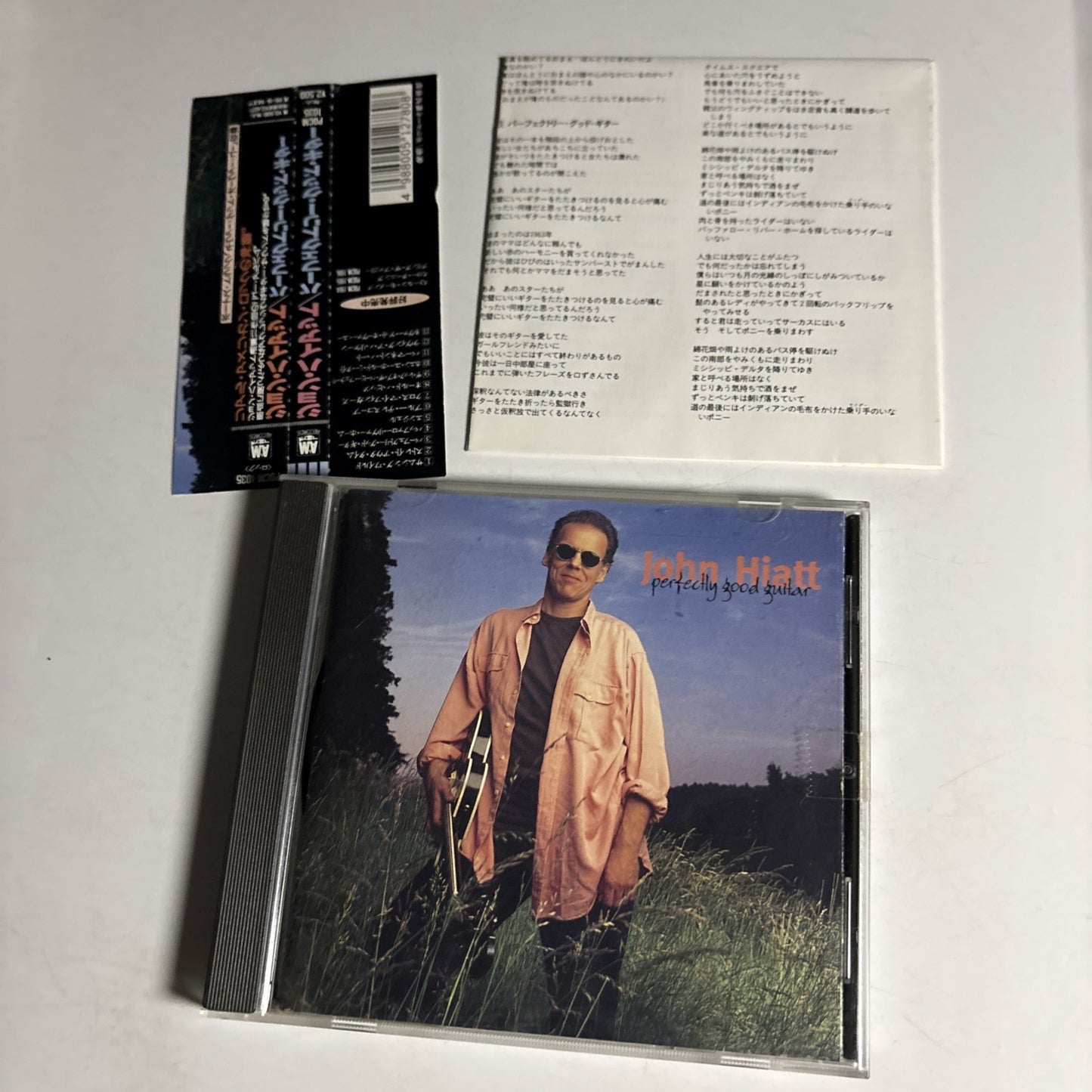 John Hiatt – Perfectly Good Guitar (CD, 1993) Japan obi POCM-1035