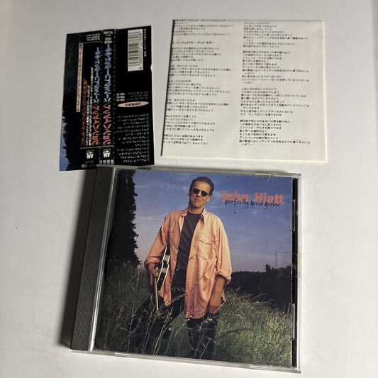 John Hiatt – Perfectly Good Guitar (CD, 1993) Japan obi POCM-1035