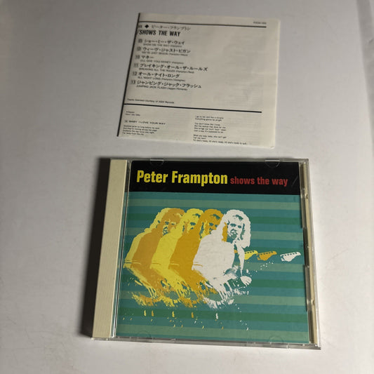 Peter Frampton – Shows The Way (CD, 1994) Japan POCM-1522