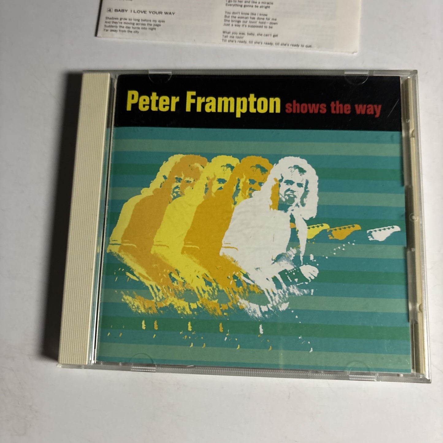 Peter Frampton – Shows The Way (CD, 1994) Japan POCM-1522