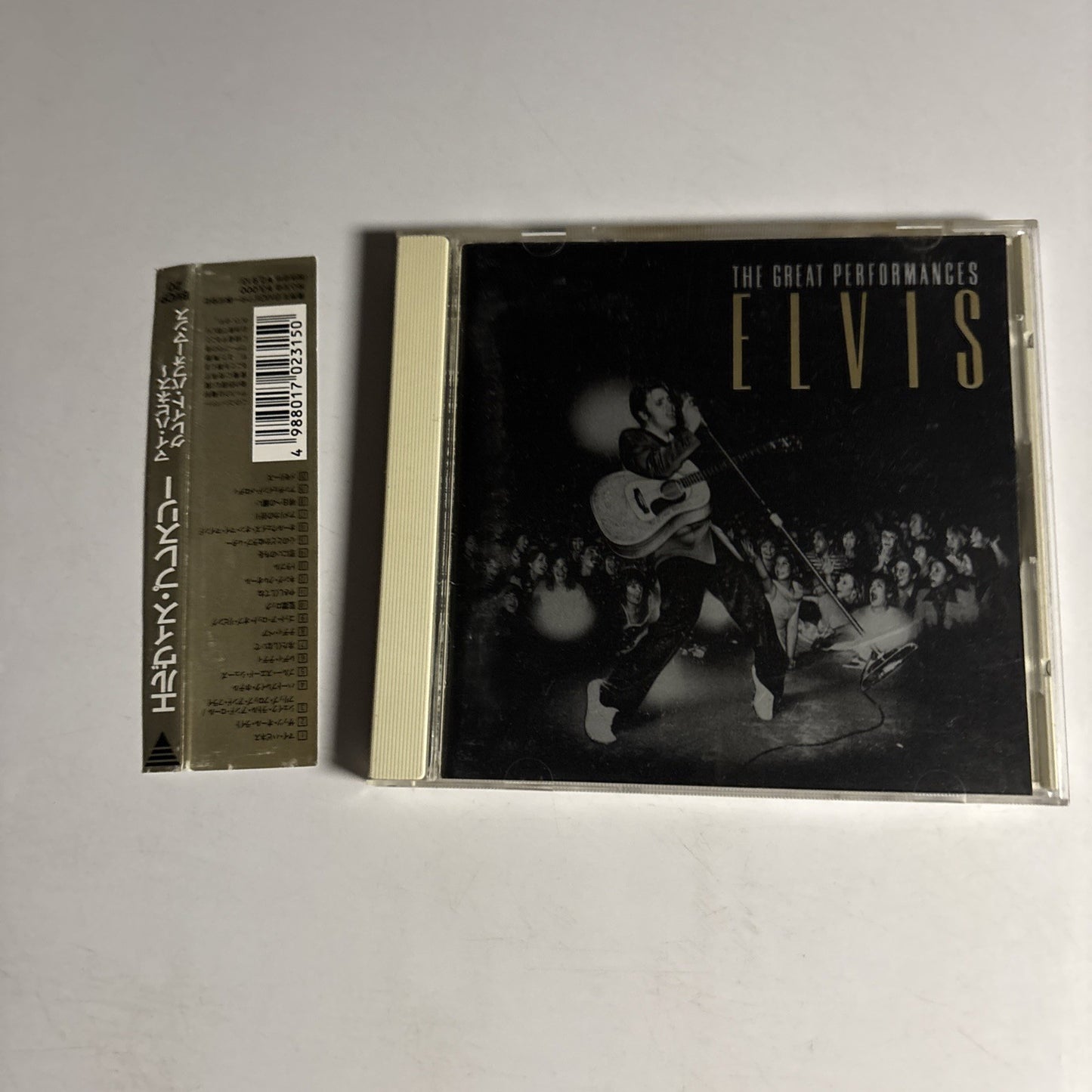 Elvis Presley – The Great Performances (CD, 1990) Japan obi BVCP-20