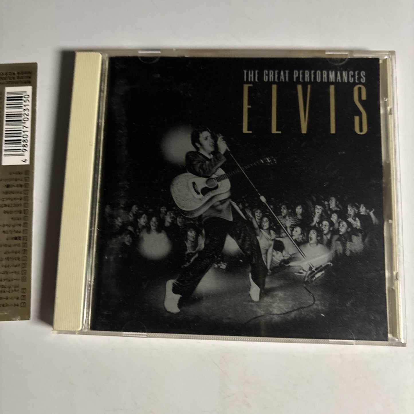 Elvis Presley – The Great Performances (CD, 1990) Japan obi BVCP-20