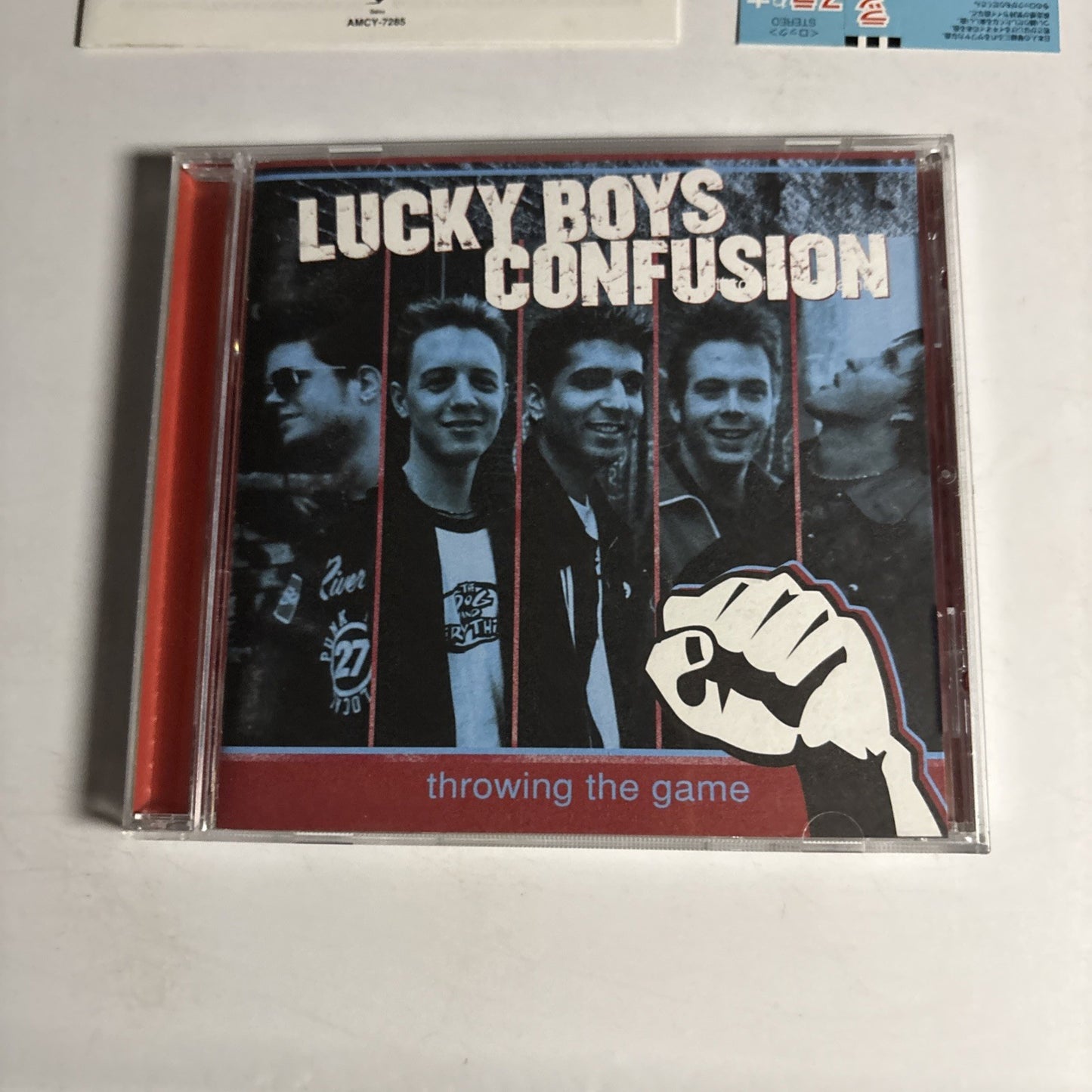 Lucky Boys Confusion – Throwing The Game (CD, 2001) Japan Bonus Track Obi
