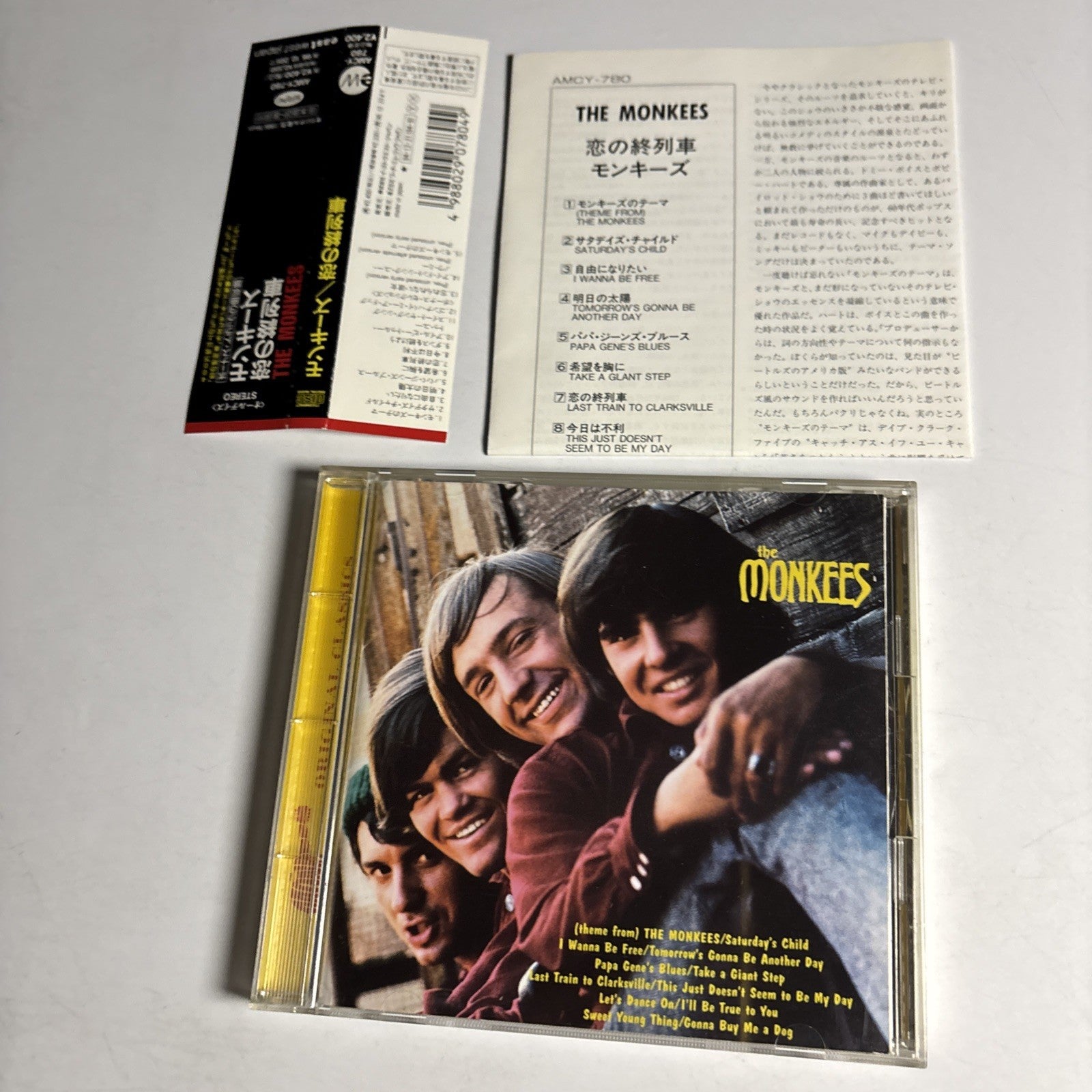 The Monkees – The Monkees (CD, 1994) Japan obi AMCY-780 – Retro Unit