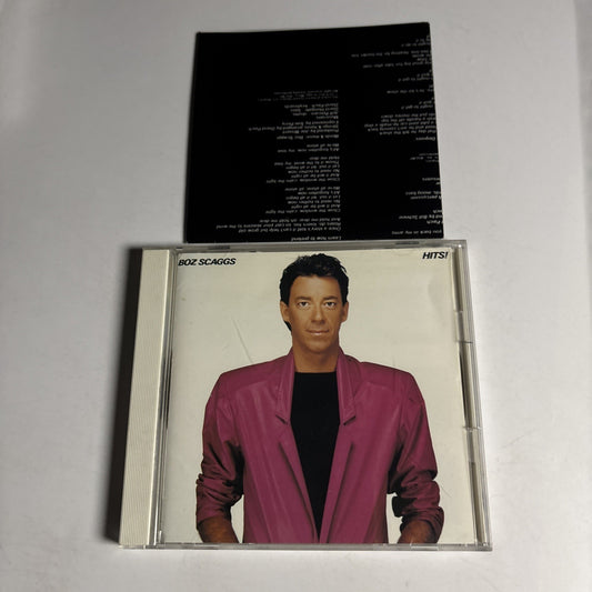 Boz Scaggs – Hits! (CD, 1988) Japan 25DP 5018