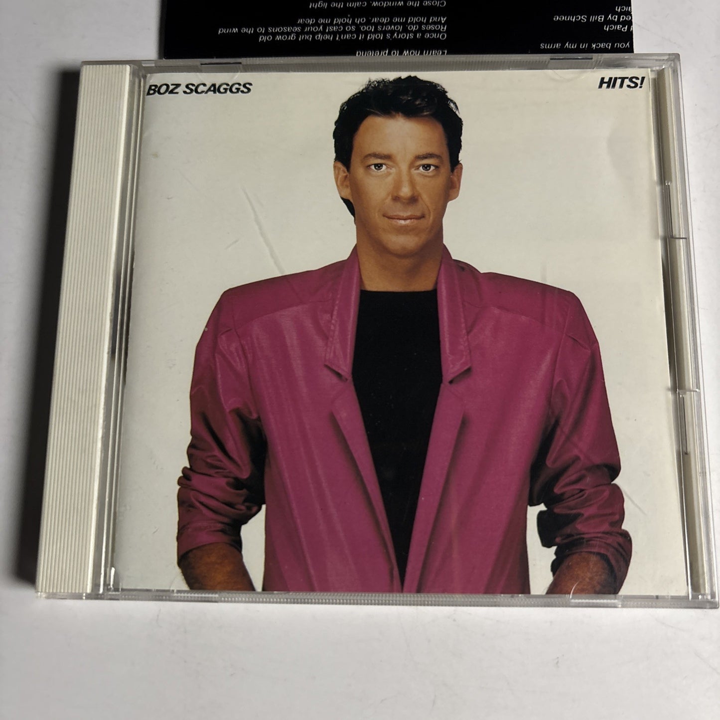 Boz Scaggs – Hits! (CD, 1988) Japan 25DP 5018