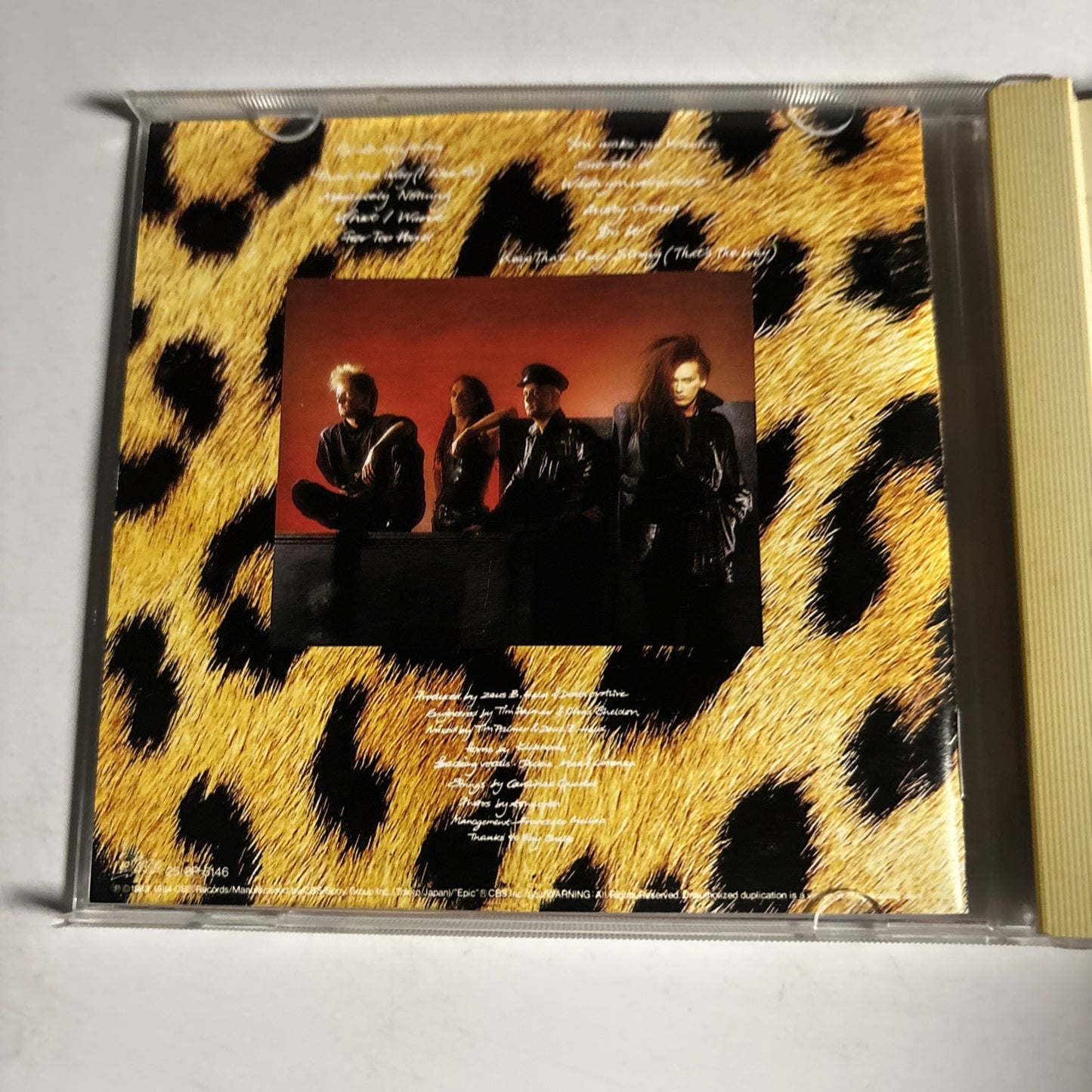 Dead Or Alive – Sophisticated Boom Boom (CD, 1988) Japan 25・8P-5146