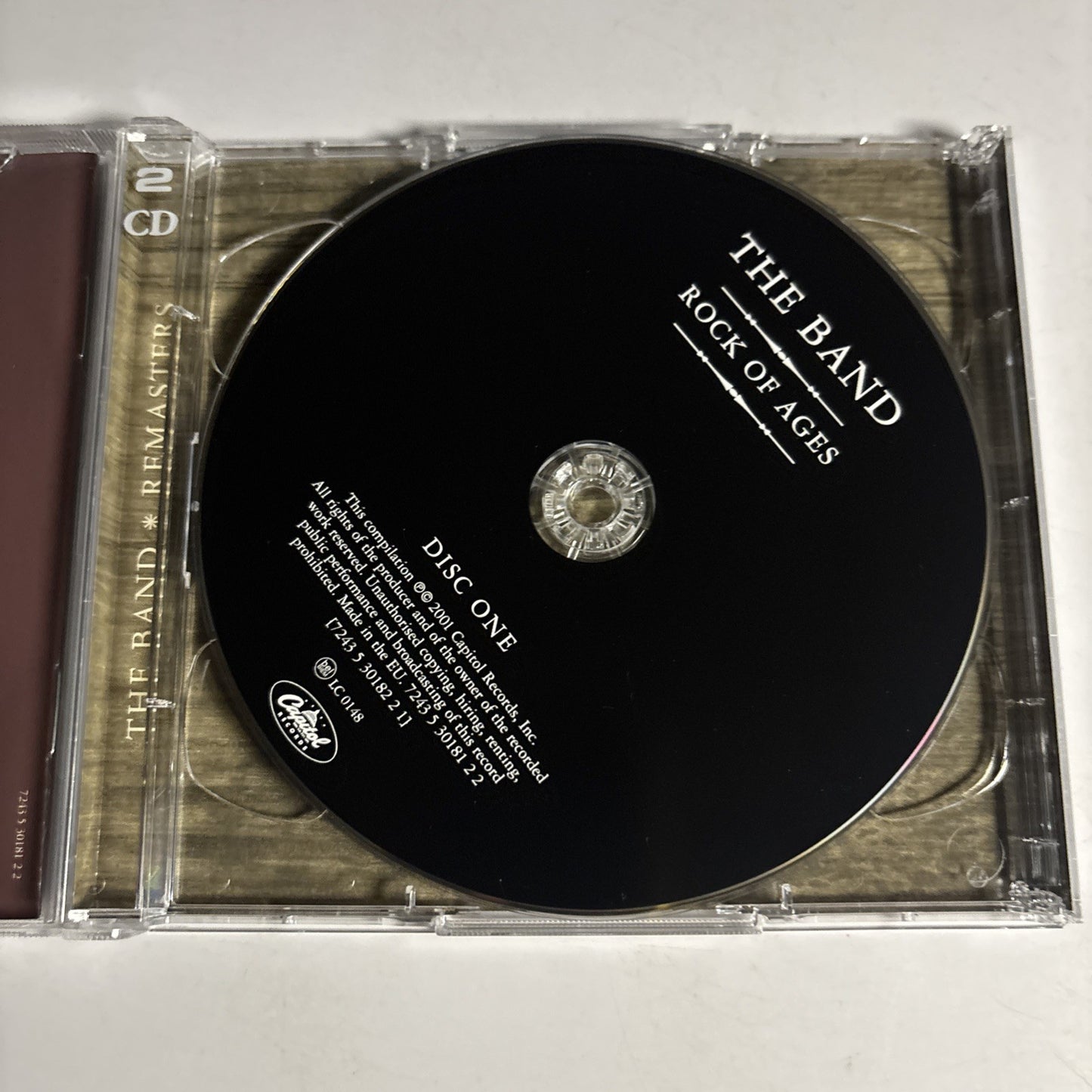 The Band – Rock Of Ages (The Band In Concert) (CD, 2000) Europe 2-Disc