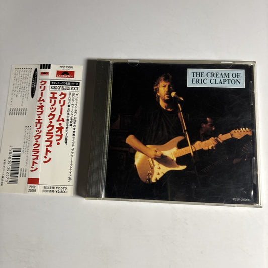 Eric Clapton – The Cream Of Eric Clapton (CD, 1989) Japan obi P25P 25096