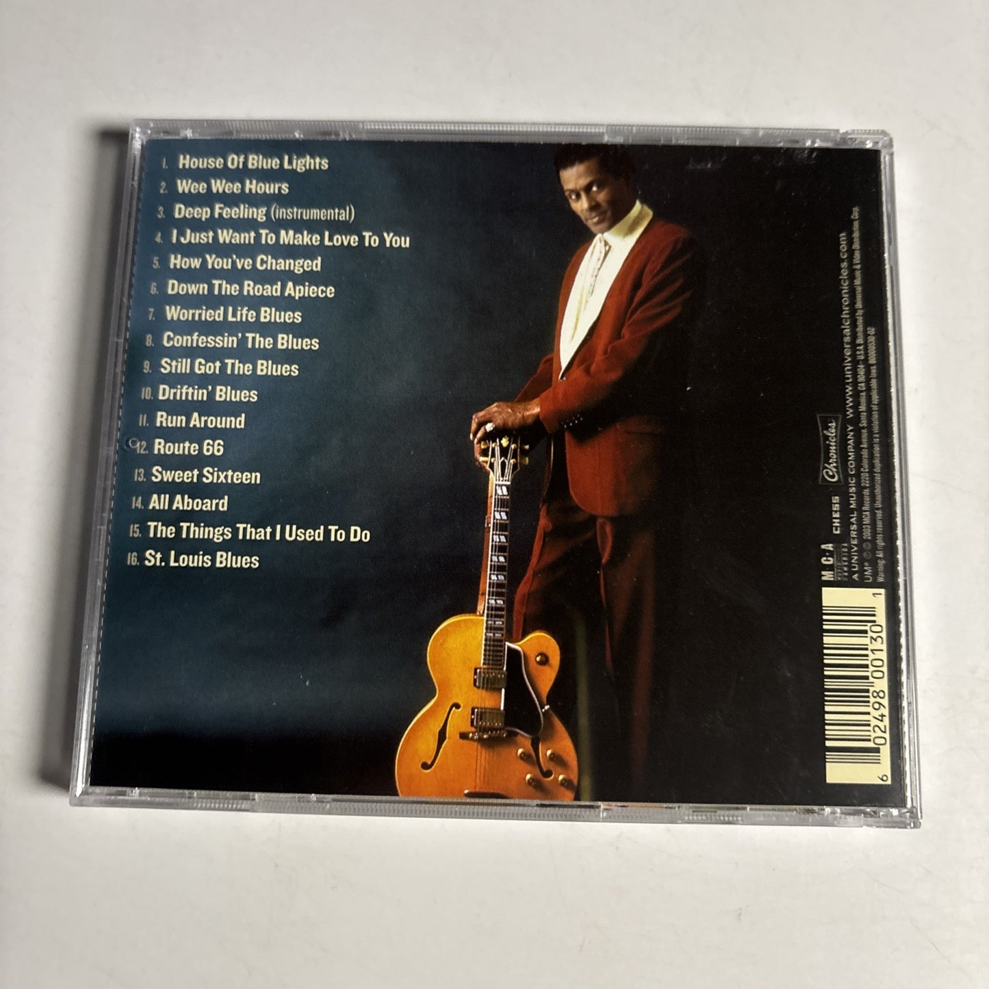 Chuck Berry – Blues (CD, 2003) US B0000530-02