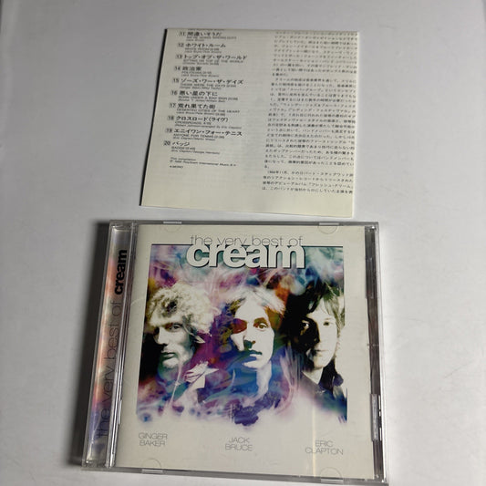 Cream – The Very Best Of Cream (CD, 1998) Japan POCP-9132