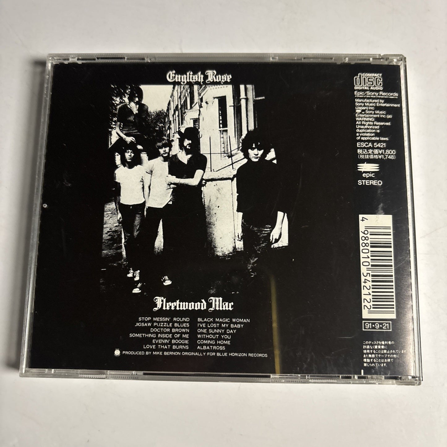 Fleetwood Mac – English Rose (CD, 1991) Japan ESCA 5421
