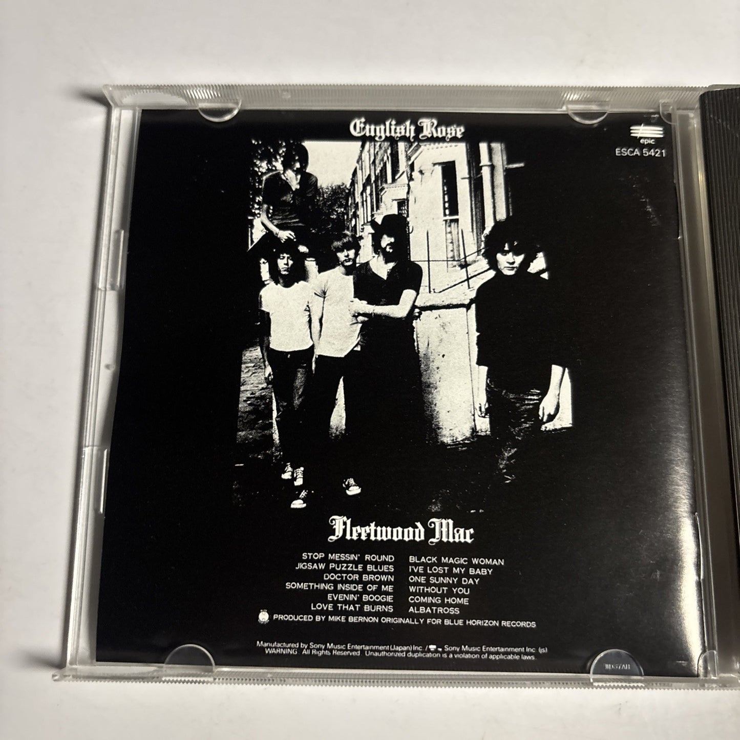 Fleetwood Mac – English Rose (CD, 1991) Japan ESCA 5421
