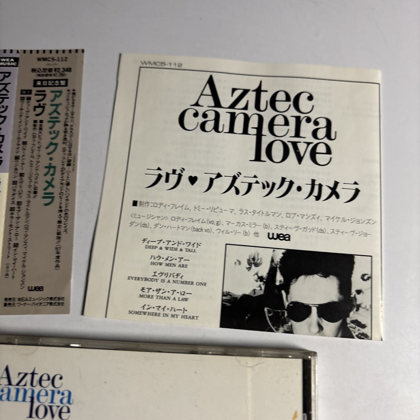 Aztec Camera – Love (CD, 1990) Japan obi WMC5-112