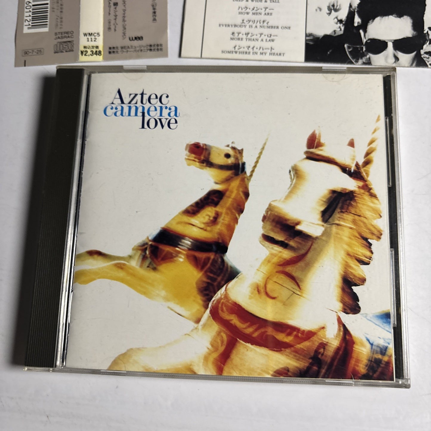 Aztec Camera – Love (CD, 1990) Japan obi WMC5-112