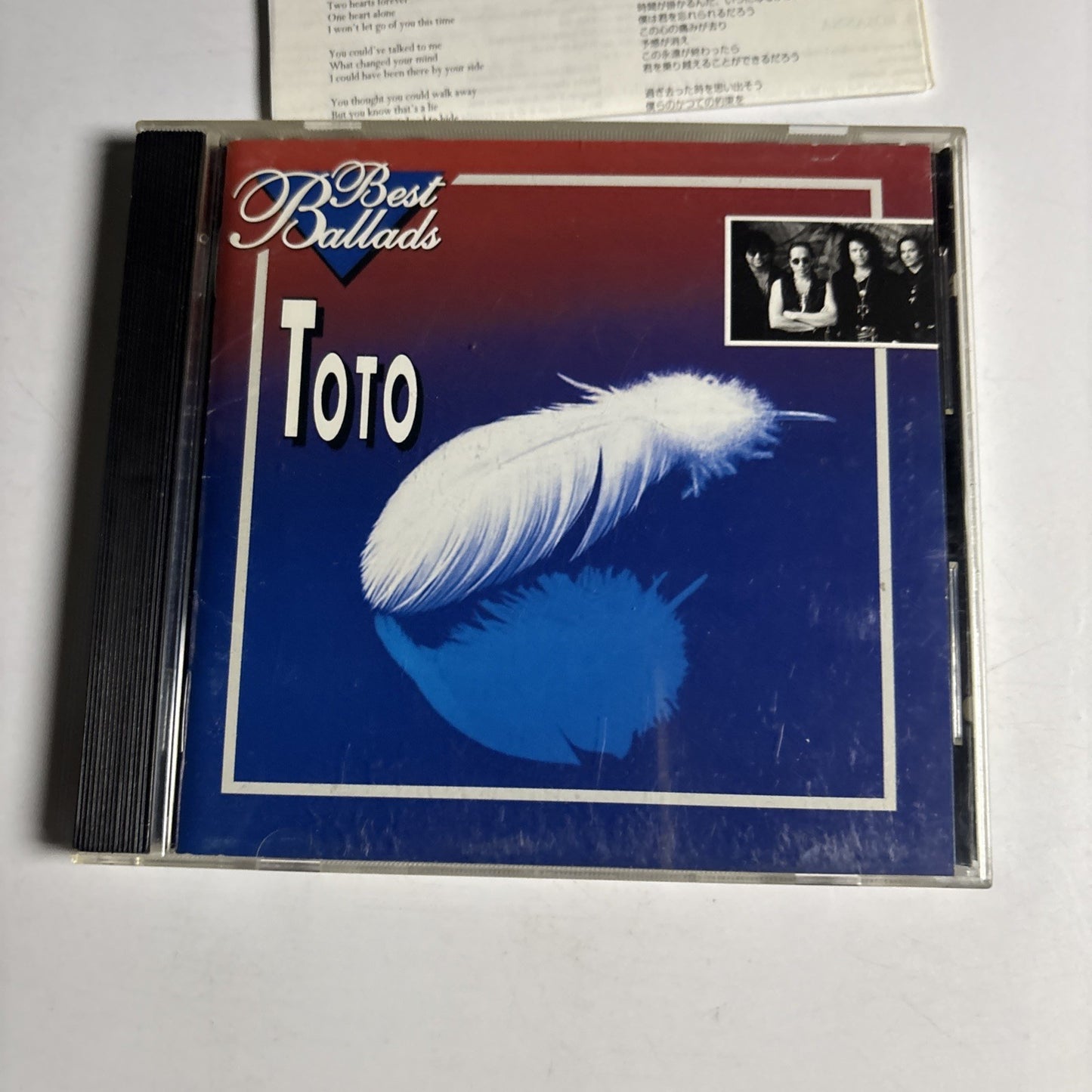 Toto – Best Ballads (CD, 1995) Japan SRCS 7539