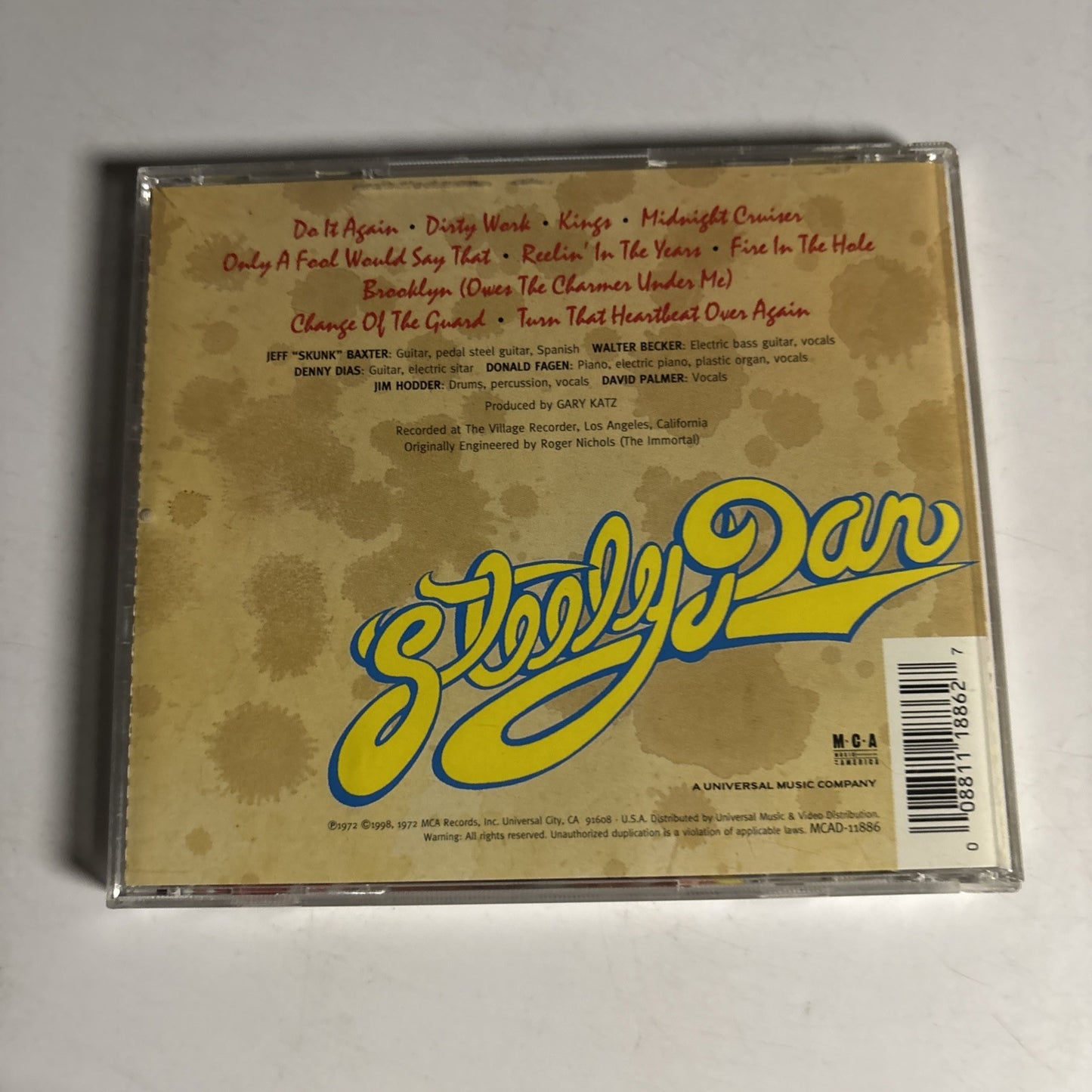 Steely Dan – Can't Buy A Thrill (CD, 1998) US MCAD-11886