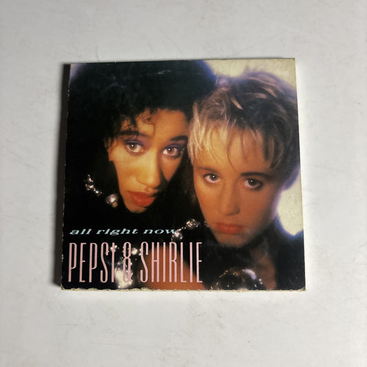Pepsi & Shirlie – All Right Now (CD, 1988) Japan 3" Disc P10P 30002