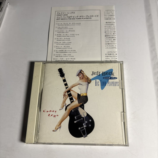 Jeff Beck, Big Town Playboys – Crazy Legs (CD, 1993) Japan ESCA 5759