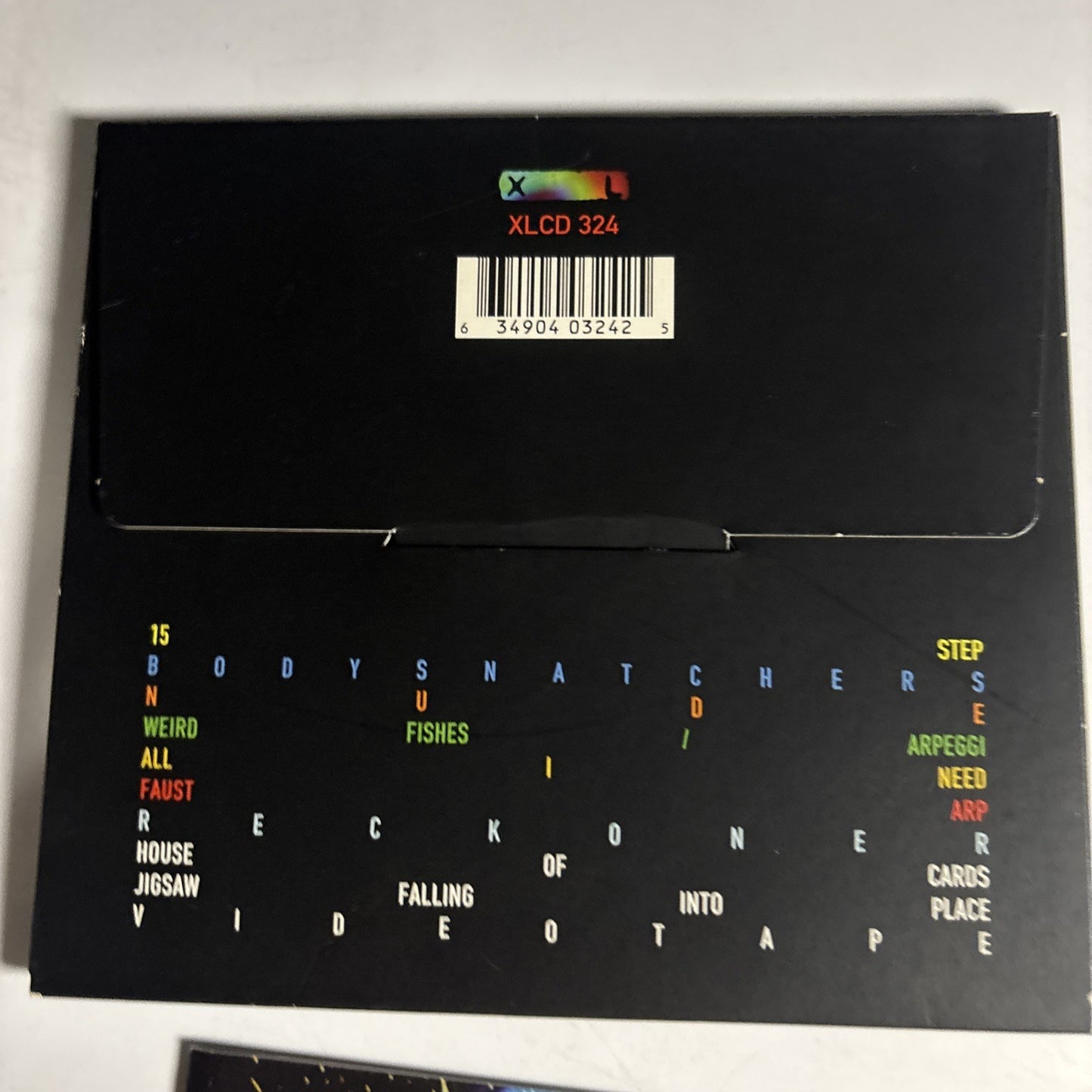 Radiohead – In Rainbows (CD, 2016) USA & Europe Sticker XLCD 324