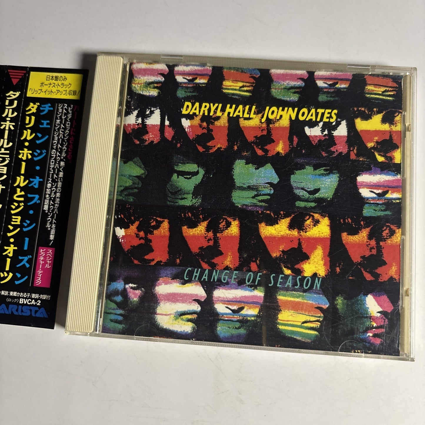 Daryl Hall & John Oates – Change Of Season (CD, 1990) Japan obi BVCA-2