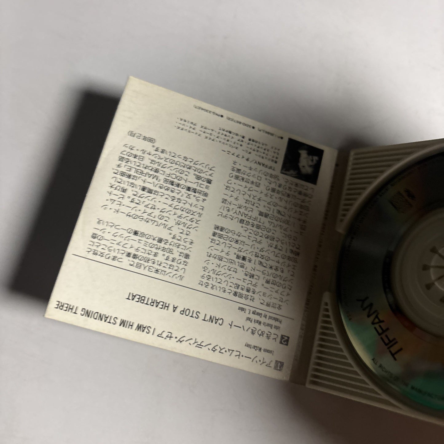 Tiffany – I Saw Him Standing There / Can't Stop A Heartbeat CD  3" Disc Japan