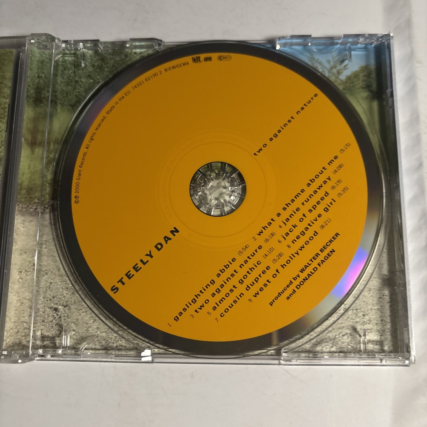 Steely Dan – Two Against Nature (CD, 2000) Europe 74321 62190 2