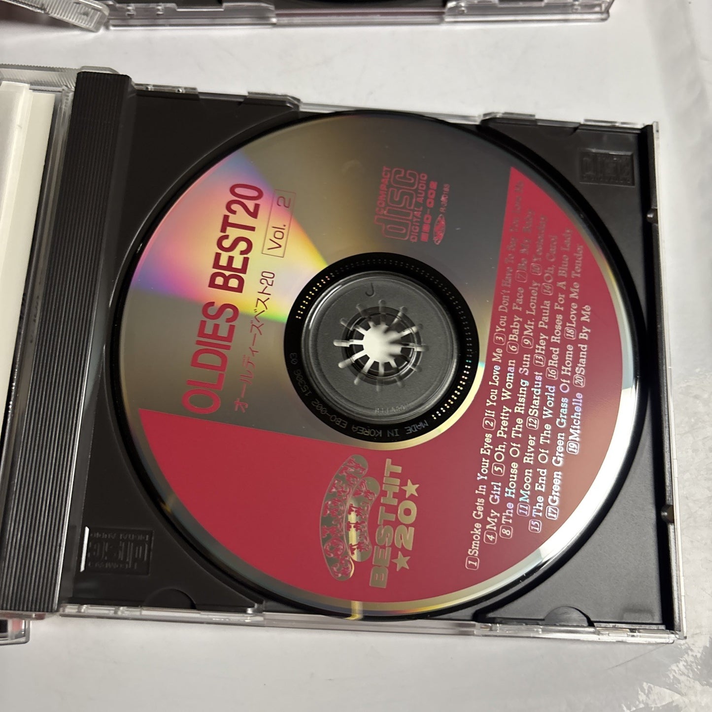Various – Oldies Best 20 Vol. 1, 2,3 (CD) Japan 3-Disc