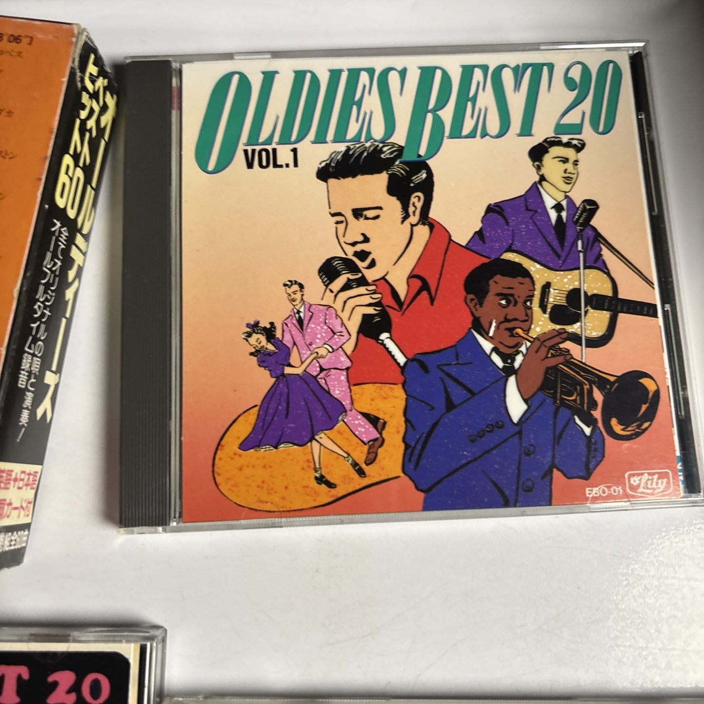 Various – Oldies Best 20 Vol. 1, 2,3 (CD) Japan 3-Disc