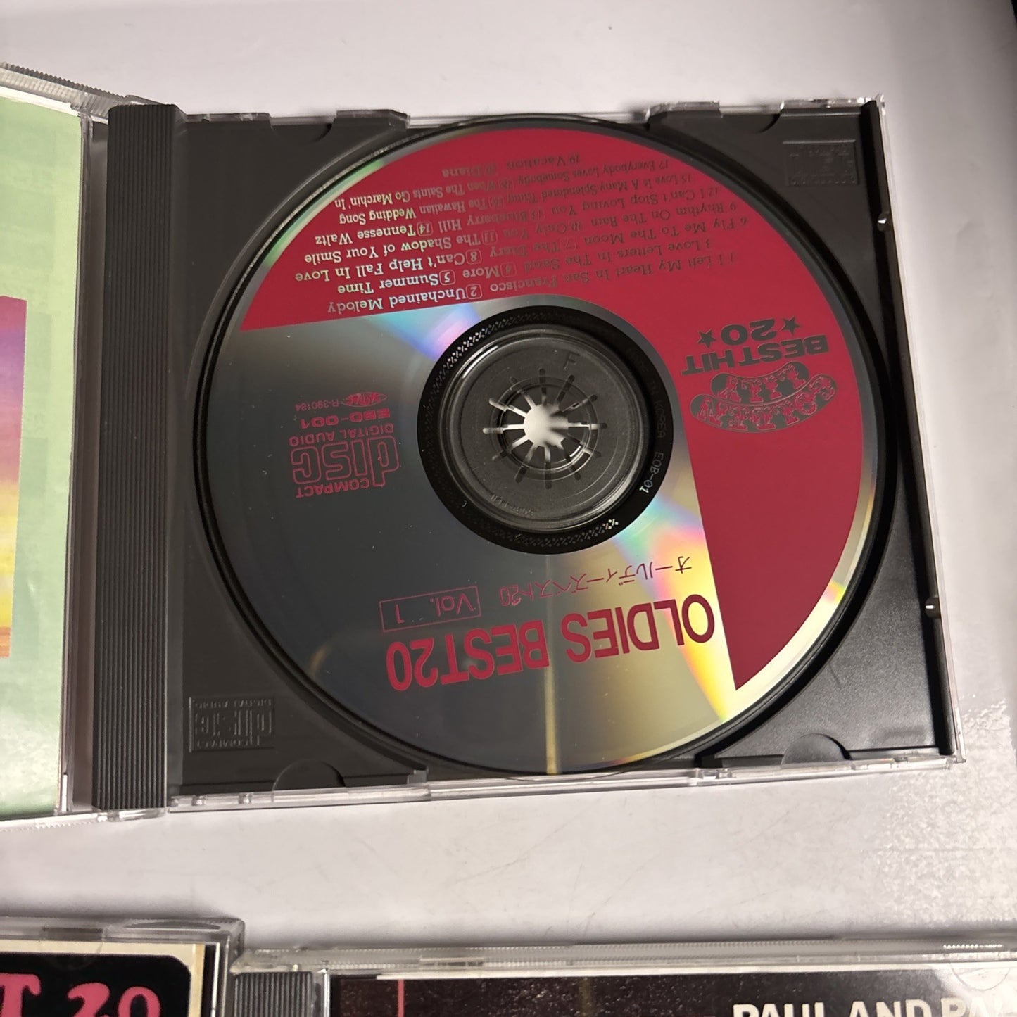 Various – Oldies Best 20 Vol. 1, 2,3 (CD) Japan 3-Disc