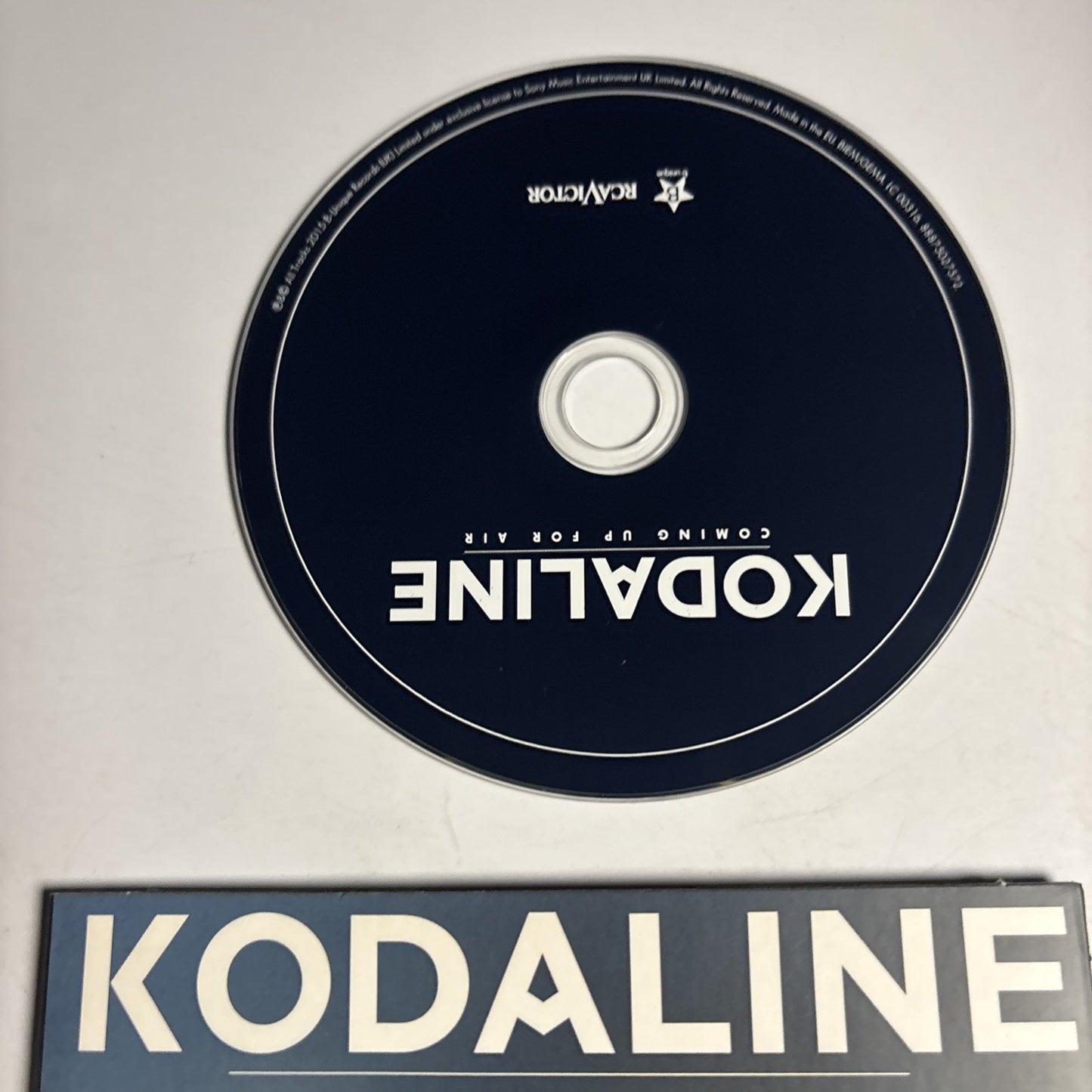 Kodaline – Coming Up For Air (CD, 2015) Europe Digipak 88875027572