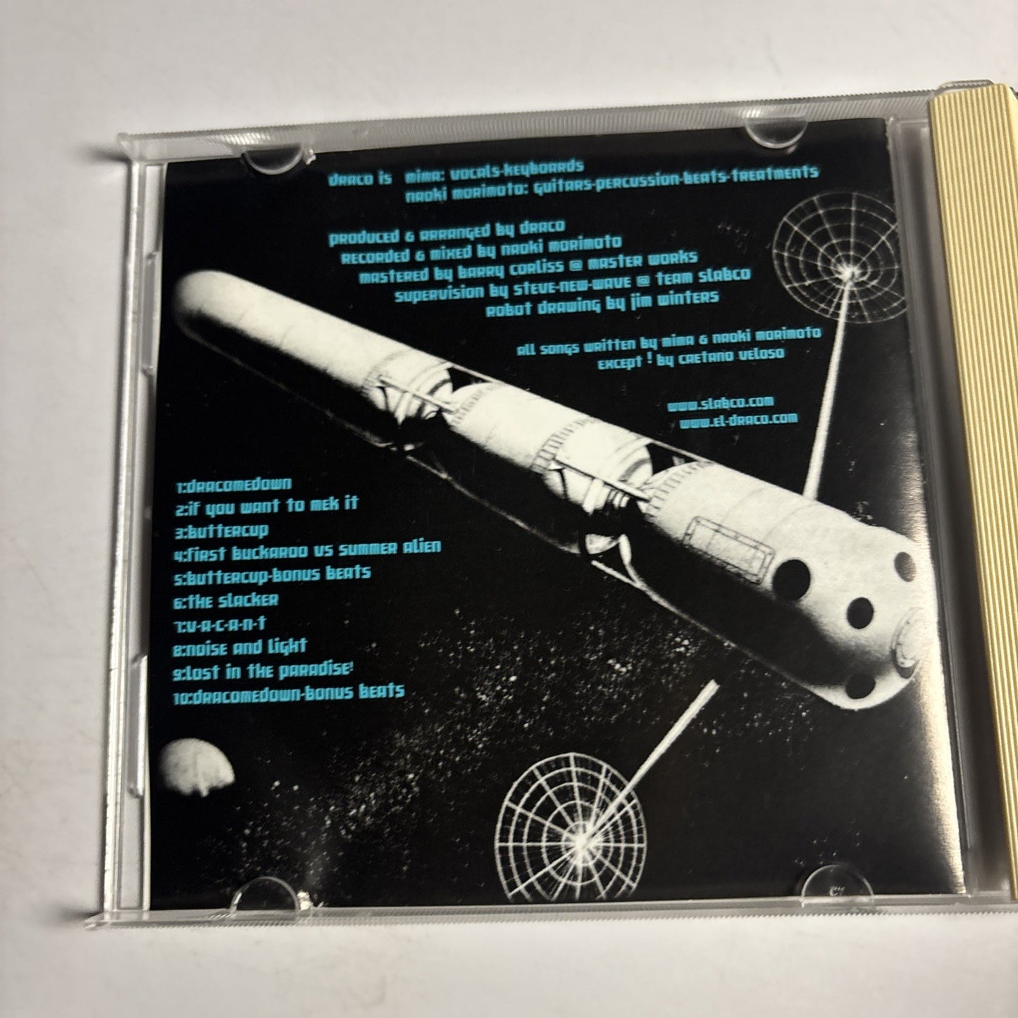 Draco – Enter The Draco (CD, 2000) US SLABCO 44