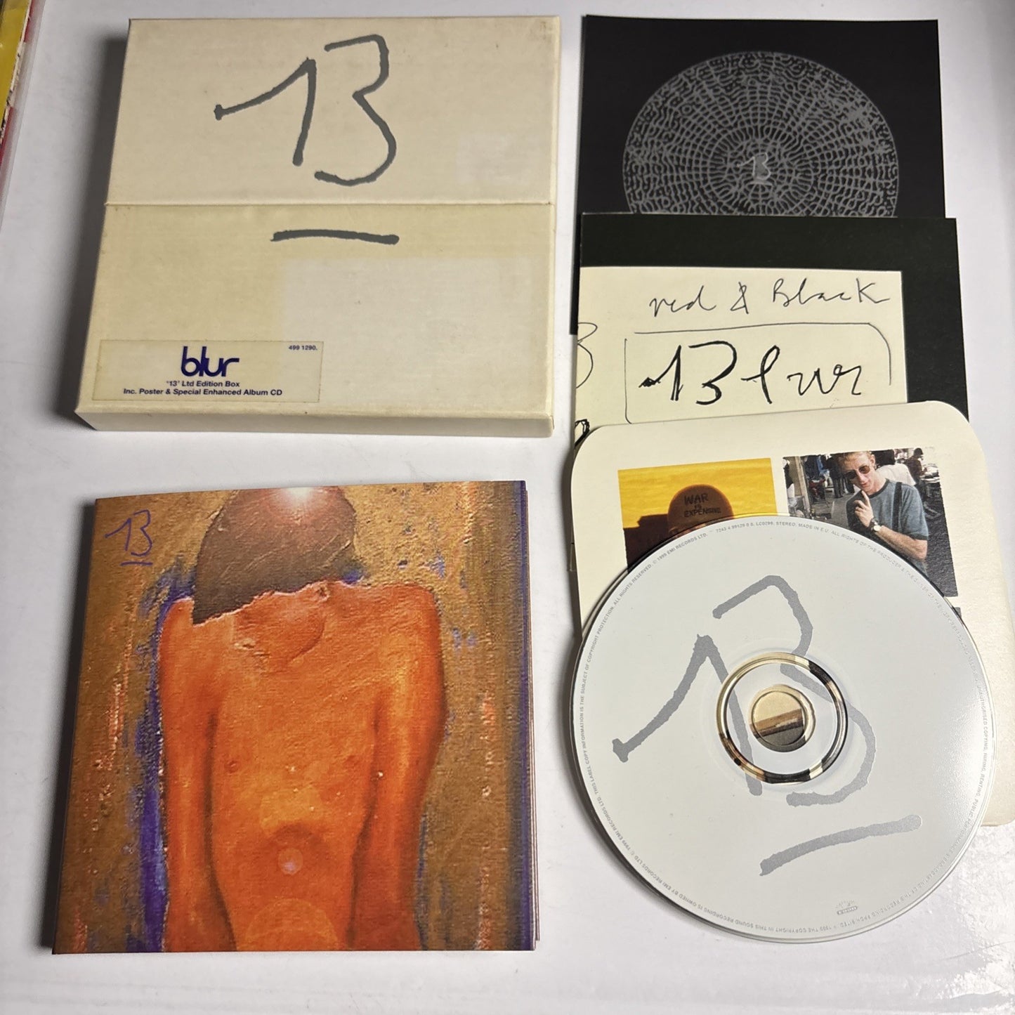 Blur – 13 (CD, 1999) UK & Europe Limited Edition Box 499 1290.
