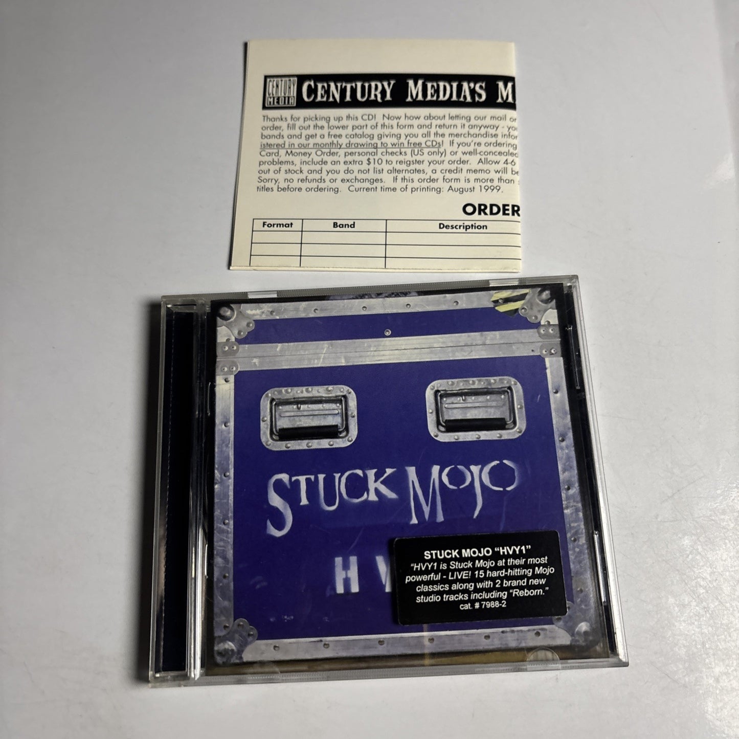 Stuck Mojo – HVY 1 (CD, 1999) US CMR 7988-2